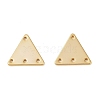 Brass Triangle Chandelier Component Links KK-B137-03G-1