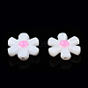 Natural Freshwater Shell Enamel Beads SHEL-N003-27D-3