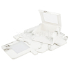 Marble Pattern Paper Cardboard Jewelry Boxes CON-FH0001-28-1
