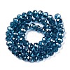 Electroplate Glass Beads Strands EGLA-A044-T8mm-A27-3