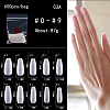 ABS Plastic Seamless False Nail Tips MRMJ-Q069-003A-4