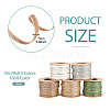 5 Rolls 5 Colors Jute Cords OCOR-TA0001-42-4