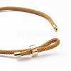 Braided Nylon Cord Bracelet Making MAK-A017-D01-11G-3