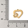 304 Stainless Steel Charms STAS-U010-02G-3