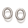 Non-Tarnish 201 Stainless Steel Jump Ring STAS-H136-12A-P-1