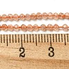 Natural Sunstone Beads Strands G-K182-2mm-13A-2