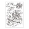 Custom Summer Theme PVC Plastic Clear Stamps DIY-WH0631-0111-8