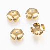 Ion Plating(IP) 304 Stainless Steel Bead Cap STAS-E145-06G-2