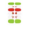 Avocados & Strawberries & Flowers Full Cover Nail Art Stickers MRMJ-T109-WSZ639-1