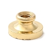 Golden Plated Round Shaped Wax Seal Brass Stamp Head STAM-K001-07G-09-2