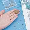 50Pcs 2 Colors Brass Spacer Beads KK-PH0013-37-3
