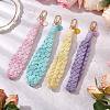 Handmade Woven Cotton Pendant Decorations HJEW-JM02797-2