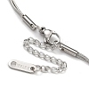 304 Stainless Steel Multi-Strand Chain Bracelets BJEW-H618-20P-3