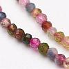 Natural Tourmaline Bead Strands G-P213-15-3mm-1