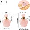  Faceted Natural Gemstone Openable Perfume Bottle Pendants AJEW-NB0002-09-5