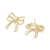 Rack Plating Brass Stud Earring EJEW-C081-30G-2