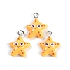 Marine Organism Resin Pendants RESI-I061-02A-1