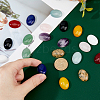 20Pcs 10 Styles Natural & Synthetic Mixed Gemstone Cabochons G-FH0002-56-3