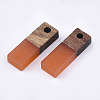 Resin & Wood Pendants X-RESI-S358-19J-2