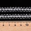 Transparent Glass Beads Strands GLAA-N001-61B-4