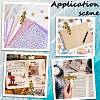 Alloy Hand Shaped Bookmark Clip AJEW-CP0006-94A-AG-4