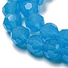 Imitation Jade Glass Beads Stands EGLA-A035-J6mm-D07-4