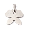 304 Stainless Steel Enamel Pendants STAS-P302-05P-2