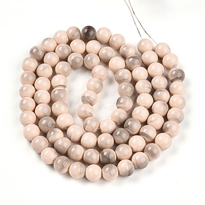 Baking Paint Glass Beads X1-DGLA-N013-10mm-06-1