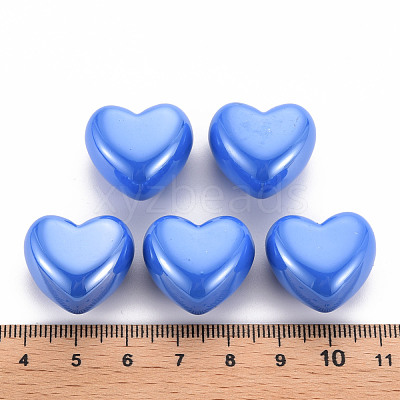Opaque Acrylic European Beads MACR-S372-03B-86-1
