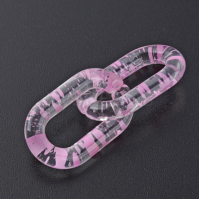 Transparent Acrylic Linking Rings OACR-N009-013B-14-1