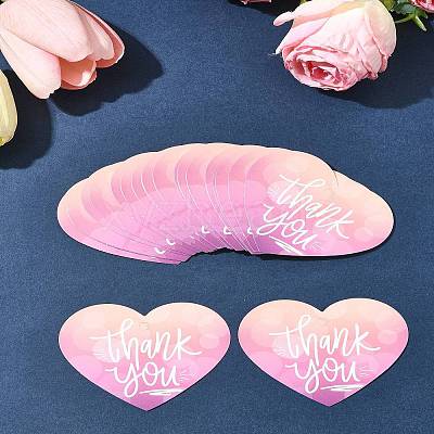 Coated Paper Thank You Greeting Card DIY-FS0007-76A-1