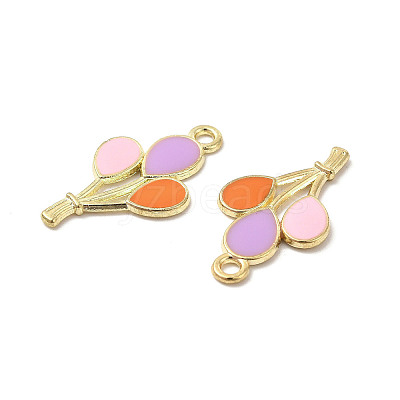 Alloy Enamel Pendants ENAM-B050-10G-02-1