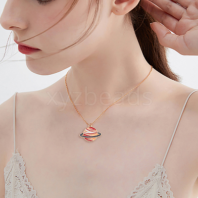 Alloy Enamel Big Pendants ENAM-CJ0001-06-1