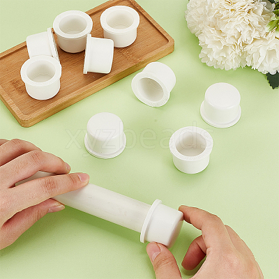 Plastic Pipe End Cap Plug FIND-WH0148-224B-1