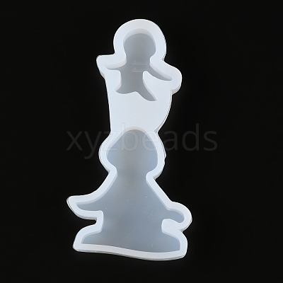 Snowman Pendant Silicone Statue Molds LS-DIY-P019-22-1