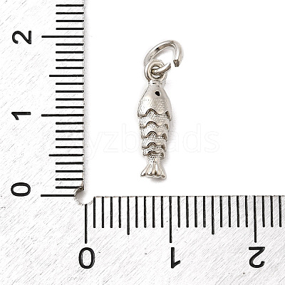 Brass Micro Pave Cubic Zirconia Charms KK-C139-29B-P-1