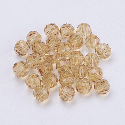 Imitation Austrian Crystal Beads SWAR-F021-4mm-246-1