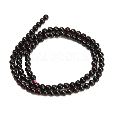 Natural Garnet Beads Strands GG-CBAADF1-01B-1