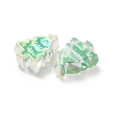 UV Plating Acrylic Beads X-OACR-Z021-02L-1