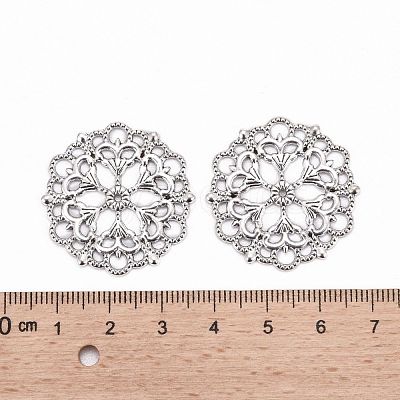 Tibetan Style Filigree Joiners Links TIBE-A11623-AS-FF-1