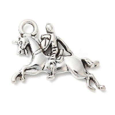 Tibetan Style Zinc Alloy Pendants TIBEP-R334-305AS-RS-1