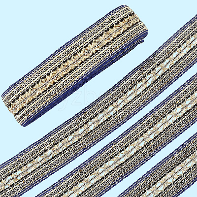 10 Yards Ethnic Style Polyester Ribbon for Sewing Decoration OCOR-CY0001-86D-1