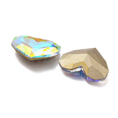Glass Rhinestone Cabochons RGLA-M017-P01-202ST-1