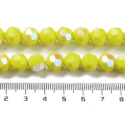 Opaque Glass Beads Strands EGLA-A035-P10mm-L04-1