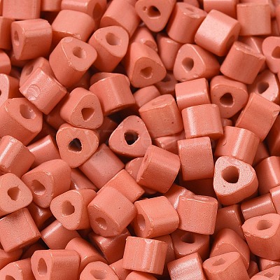 Baking Paint Glass Bead SEED-H002-K-D324-1