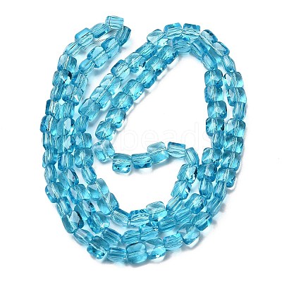 Transparent Glass Beads Strands GLAA-L050-A11-1