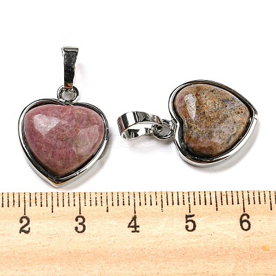 Natural & Synthetic Mixed Gemstone Pendants G-I358-A-1