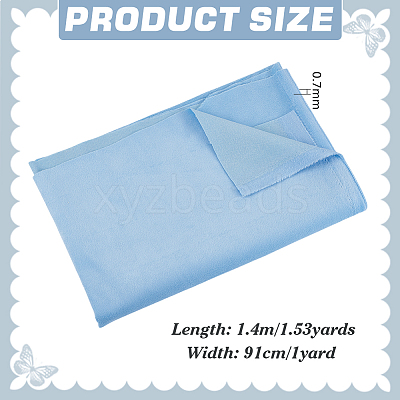 Luminous Velvet Super Soft Fabric DIY-WH0888-446C-1