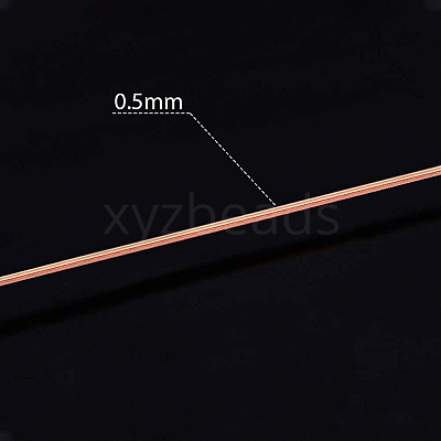 Round Bare Copper Wire for Jewelry Making CWIR-BC0002-16C-1