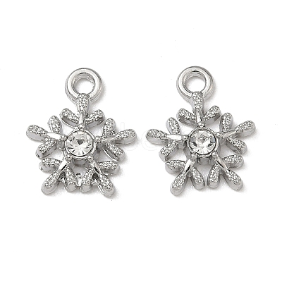 Christmas Alloy Crystal Rhinestone Pendants FIND-L026-01J-P-1